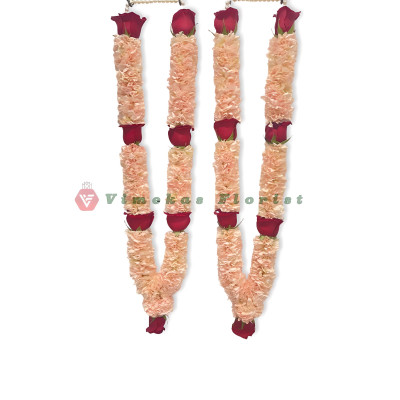 Rose & Carnation Wedding Garland (Each)
