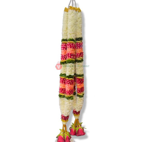 Rose Petals & Sampangi Wedding Garland