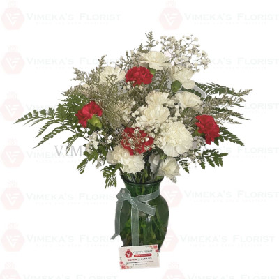 Mixed Carnation Bouquet