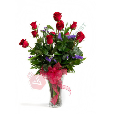 Rose Bouquet in Vase