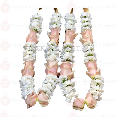 Pink Roses + Carnations Garland (Each)