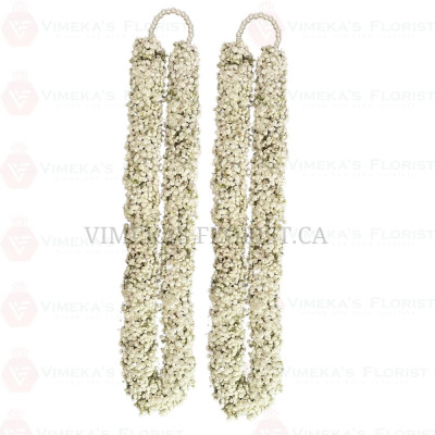 Baby Breath Garland (add rose at extra cost) (Each)